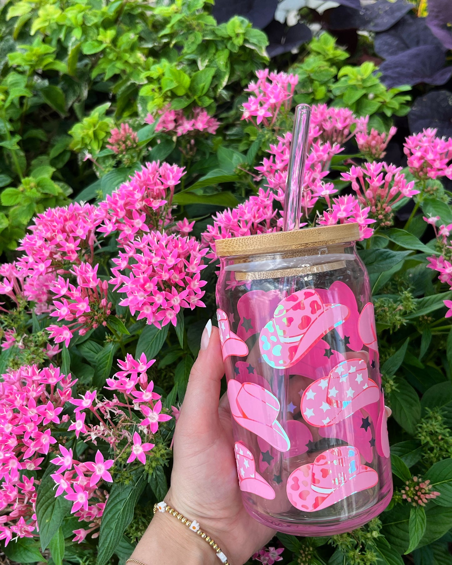 Cowgirl Country Glass