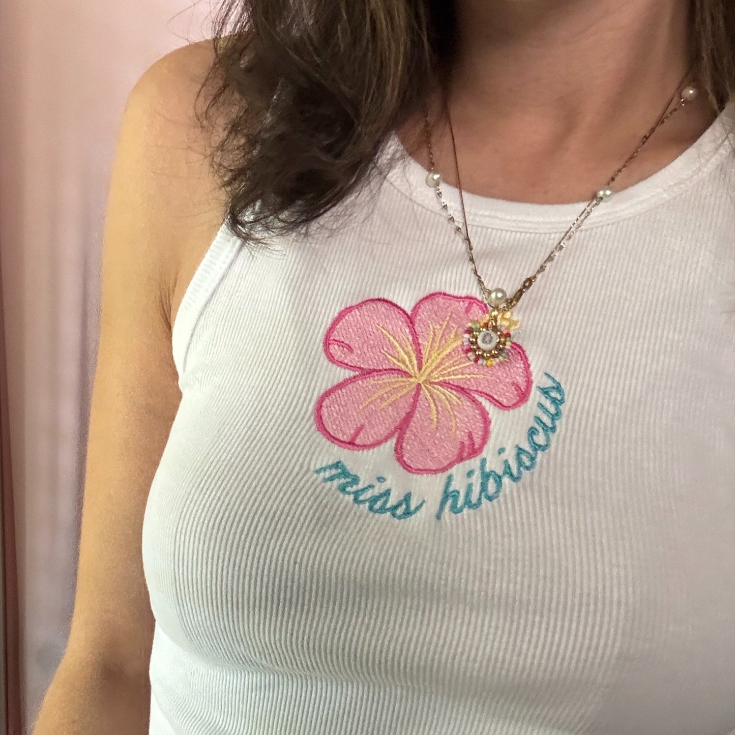 Miss Hibiscus Tank