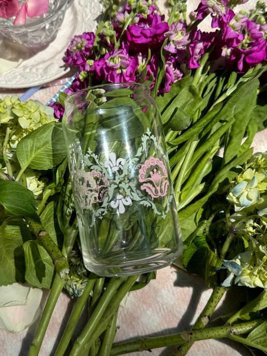 Garden Party Glass