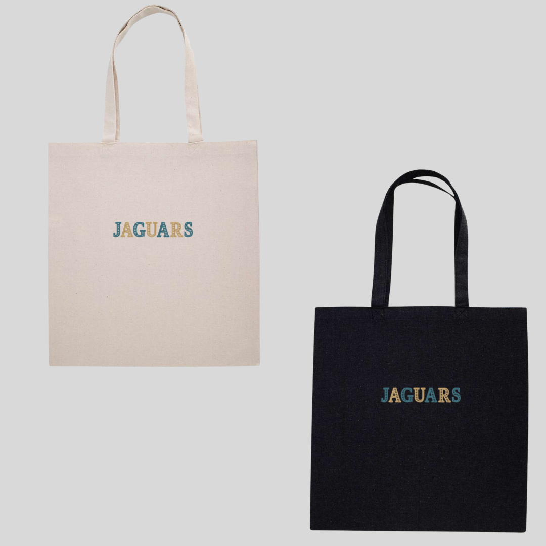 Jaguars Zig Zag Tote Bag