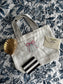 Clam Shell Mini Tote Bag - with Monogram