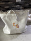 Hibiscus Mini Tote Bag - with Monogram