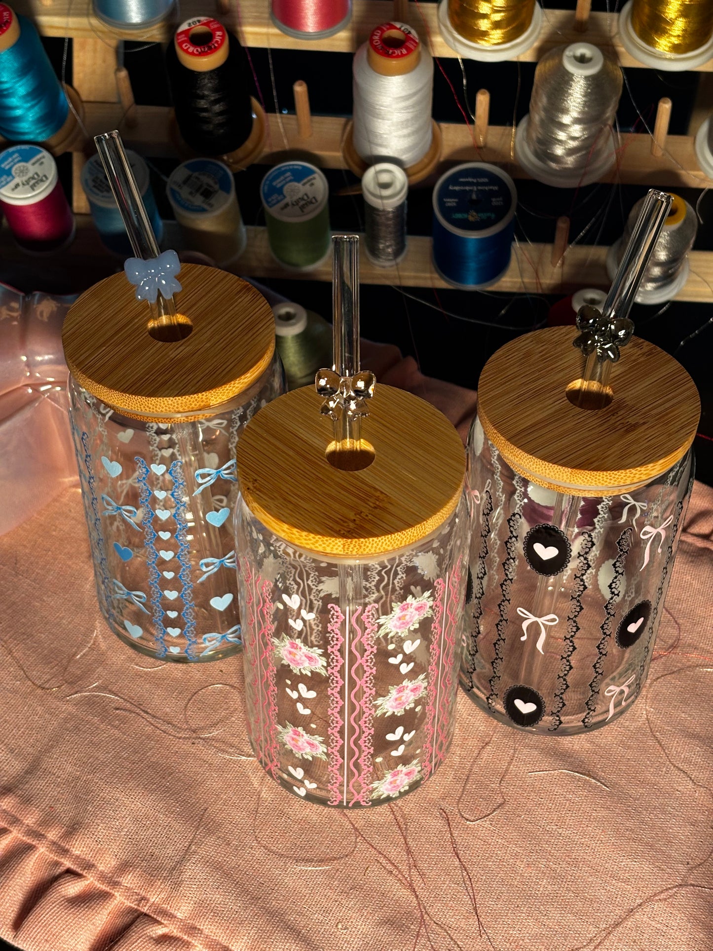 Lovers Keepsakes Glass Cups